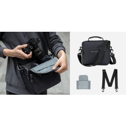 Torba fotograficzna K&F Concept Camera Sling Bag 5 l - granatowa